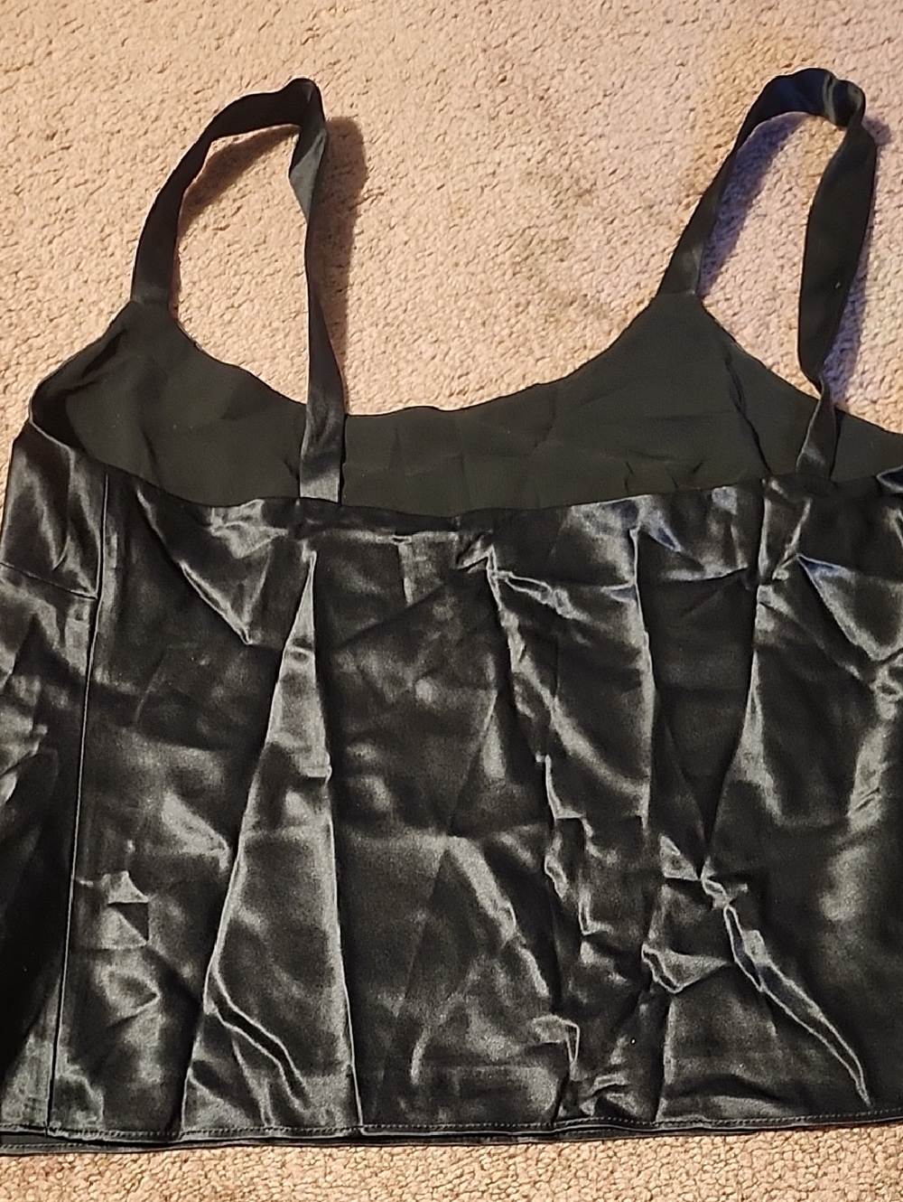 Lafayette 148 New York Black Satin Camisole